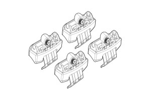 Ford Puma 11/2019+ Ακρα Για Μπαρες Nordrive - 4ΤΕΜ.