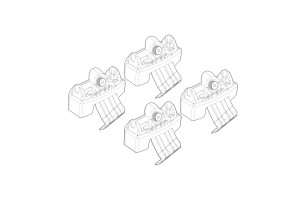 Mazda 25D 12/2021+ Υβριδικο (HYBRID) / Toyota Yaris 5D 09/2020+ Ακρα Για Μπαρες Nordrive