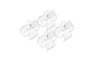 Honda Civic 5D 08/2022+ Ακρα Για Μπαρες Nordrive