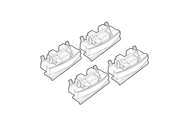 Ακρα Για Μπαρες Nordrive Για Subaru Solterra 5P 09/2022+ / Toyota BZ4X 03/2023+- 4 Τεμ.