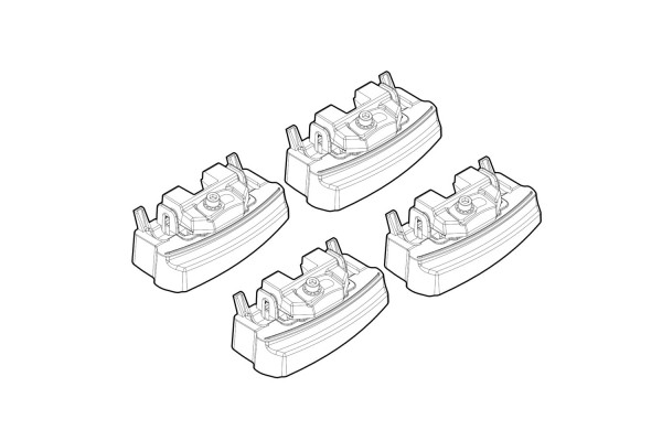 Ακρα Για Μπαρες Nordrive Για Mercedes E-KLAS W214 4D 11/2023+