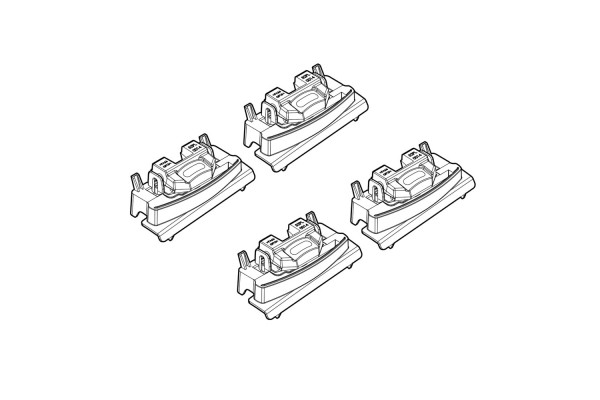 Ποδια Για Μπαρες Nordrive Για Toyota Corolla Cross 5D 09/2022+ - 4 τεμ.
