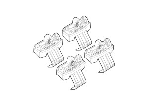 Ford Explorer 5D 06/24+ Ακρα Για Μπαρες Nordrive