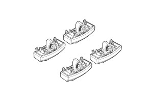 Nordrive - Άκρα Για Μπάρες Οροφής Συμβατά Με Defender 09/2019 >3/5πορτο / Suv Για Επιβατικά Αυτοκίνητα - 4 τεμ. (L.N21274)
