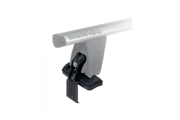 DLKIT11G Kit Type G Ακρα (ΠΟΔΙΑ) Για Μπαρες Οροφης Delta BLACK/SILVER Menabo - 1 Σετ