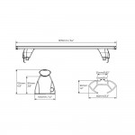 Tesla Model Y 2019+ Oe Μπαρες Οροφης Αλουμινιου Με Ακρα &ΚΛΕΙΔΑΡΙΑ 137cm Menabo 2ΤΕΜ. Tesla Model Y 2019+ Oe Μπαρες Οροφης Αλουμινιου Με Ακρα &ΚΛΕΙΔΑΡΙΑ 137cm Menabo 2ΤΕΜ.