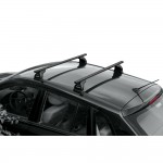 Μπαρες Οροφης Αλουμινιου Μαυρη (L) 127 Cm Helio Black max90kg​ Nordrive - 2 TEM.