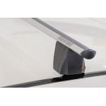 Μπαρες Οροφης Αλουμινιου Delta M Silver 123 Cm Roof Rack Σετ Σε Ασημι Χρωμα Με Προστατευτικα Καπακια Ακρων Για Απλη Οροφη Menabo - 2 ΤΕΜ.