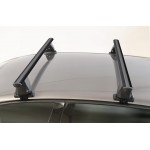 Μπαρες Οροφης Αλουμινιου Delta M Black 123 Cm Roof Rack Σετ Σε Μαυρο Χρωμα Με Προστατευτικα Καπακια Ακρων Για Απλη Οροφη Menabo - 2 ΤΕΜ.