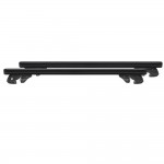 Μπαρες Οροφης Αλουμινιου Fender 118 Cm Σε Μαυρο Χρωμα Για Οροφη Με Standard / Raised Rails Menabo - 2 ΤΕΜ.