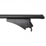 Menabo Μπαρες Οροφης Αλουμινιου Tiger Black 118.5 Cm Σε Μαυρο Χρωμα Για Audi Q4 E-Tron 5 Doors 2021> Με Flush Ή Raised Rails - 2 ΤΕΜ. (8590/MB)