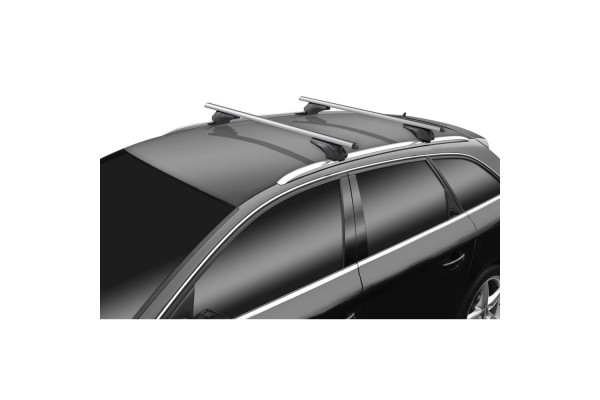 Menabo Μπαρες Αλουμινιου Ariem 118.5 Cm Σε Ασημι Χρωμα Για Audi A3 (8Y) Sportback 5 Doors 2020> Με Flush Ή Raised Rails - 2 ΤΕΜ. (14700/MB)