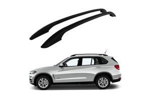 Honda CR-V 2018+ Παραλληλες Μπαρες Οροφης Αλουμινιου Μαυρες Μονο Διακοσμητικες Omtec - 2 TEM.