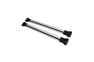 Μπαρες Οροφης Για Χαμηλες Αλουμινιου Με Κλειδι Dacia Duster 2014-2017 Omtec - 2 τεμ.