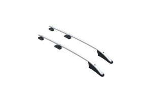 Παραλληλες Μπαρες Οροφης Αλουμινιου Ασημι Sport Για Dacia Dokker 2012-2021 Μεγιστο Βαρος Φορτιου 75KG Omtec - 2 TEM.