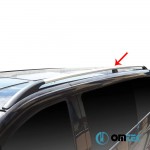 Μπαρες Οροφης Για Mercedes Vito / Viano W639/W447 2003+ Παραλληλες Αλουμινιου L3 Ασημι Omtec - 2 τεμ.