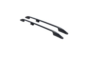 Παραλληλες Μπαρες Οροφης Αλουμινιου Σε Μαυρο Χρωμα Elegance Για Vw ID.BUZZ 2022+ Μεγιστο Βαρος Φορτιου 75KG Omtec - 2 TEM.