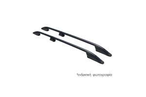 Παραλληλες Μπαρες Οροφης Αλουμινιου Σε Μαυρο Χρωμα Sport Για Vw Amarok 2022+ Μεγιστο Βαρος Φορτιου 75KG Omtec - 2 TEM.