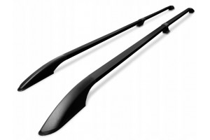 Mercedes Vito W639 2003-2014 /W447 2014+ Παραλληλες Μπαρες Οροφης Διαιρουμενες L1 Αλουμινιου Μαυρες Οmtec - 2 TEM.