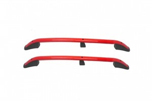 Mercedes Vito W639 2003-2014 /W447 2014+ Παραλληλες Μπαρες Οροφης L1 Αλουμινιου Κοκκινες Οmtec - 2 TEM.