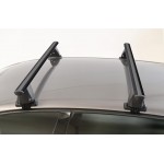 Μπαρες Οροφης Αλουμινιου Delta L Black 141 Cm Roof Rack Σετ Σε Μαυρο Χρωμα Με Προστατευτικα Καπακια Ακρων Για Απλη Οροφη Menabo - 2 ΤΕΜ.