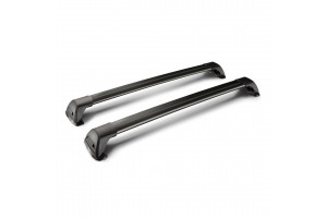 Μπαρες Οροφης Αλουμινιου Μαυρη Whispbar Flush Mixed 110+115cm Με Κλειδι - 2 TEM.