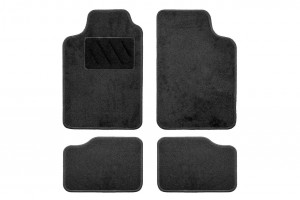 Πατακια Μοκετα Universal I Μαυραamio -4 ΤΕΜ.