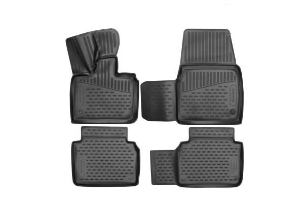 Μαρκε Πατακι Σκαφη Πορτ Μπαγκαζ Για Audi Q4 E-TRON 5D 2021+ Μαρκε Πατακια Σε Σκαφη Tpe Λαστιχο Σε Ανθρακι Σκουρο Γκρι Χρωμα Novline - 4 ΤΕΜ.