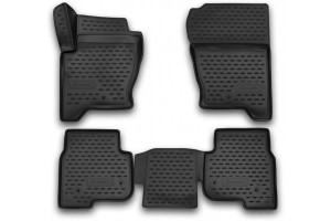 Μαρκε Πατακια Σε Σκαφη Tpe Λαστιχο Για Land Rover Discovery 2014+ Σε Μαυρο Χρωμα Novline - 4 ΤΕΜ.