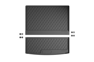 Πατακι Σκαφη Πορτ Μπαγκαζ Sumisura Trunk Mat Απο ΑΟΣΜΟ, Μη ΤΟΞΙΚΟ, Οικολογικο Και Ανακυκλωσιμο Συνθετικο Λαστιχο Σε Μαυρο Χρωμα Για Peugeot 5008 7ΘΕΣΕΩΝ 09/2024+LAMPA - 1 ΤΕΜ.