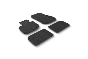 Πατακια Sumisura Λαστιχο Σε Μαυρο Χρωμα Για Bmw X1 (U11) 08/2022+ (ΗΛΕΚΤΡΙΚΟ) Lampa - 4 ΤΕΜ.​