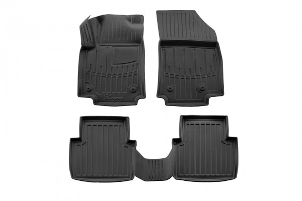 Citroen C3 Aircross 5D 17+/OPEL Crossland X 5D 17+ ΠΑΤ.ΜΑΡΚ.ΛΑΣΤΙΧΟ Σκαφακια (ΜΕ ΚΟΥΜΠΩΜΑΤΑ) 4ΤΕΜ.