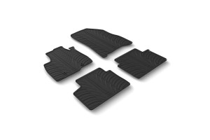 Πατακια Sumisura Λαστιχο Σε Μαυρο Χρωμα Για Dacia Duster 03/2024+ Lampa - 4 ΤΕΜ.​