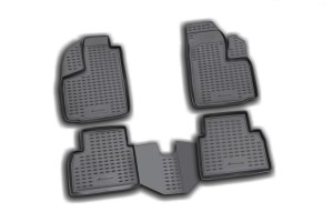 Fiat Doblo 11/2000-12/2009 ΠΑΤ.ΜΑΡΚ.ΛΑΣΤΙΧΟ Σκαφακια (ΜΑΥΡΟ) - 4 ΤΕΜ.