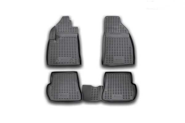 Ford Fiesta 05/2002- 08/2008 / Fusion 2002+ Πατακια Μαρκε Λαστιχο Σκαφακια (ΜΑΥΡΟ)