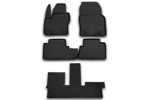 Ford Grand C-MAX 11/2010+ΠΑΤΑΚΙΑ Μαρκε Λαστιχο Σκαφακια (ΜΑΥΡΟ) - 5 ΤΕΜ.