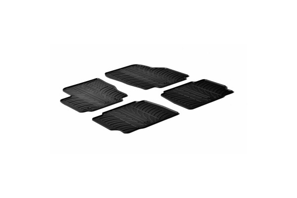 Ford Mondeo 4D/5D 05/2007-10/2014 / Mondeo Wagon 05/2007-10/2014 Μαρκε Πατακια Λαστιχο Su Misura Lampa - 4 ΤΕΜ.