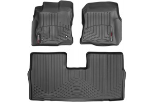 Πατακια Μαρκε Λαστιχο Σκαφακια Μαυρα Για Jeep Cherokee 2002-2007 ΕΜΠΡΟΣ-ΠΙΣΩ Weathertech -ΣΕΤ 4 ΤΕΜ.