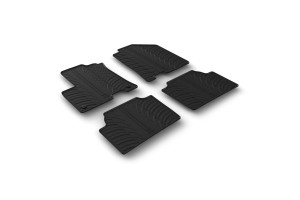 Kia Niro 01/2020+ Ηλεκτρικο Μαρκε Πατακια Sumisura Λαστιχο Σε Μαυρο Χρωμα Me Κουμπωματα Lampa - 4 ΤΕΜ.​