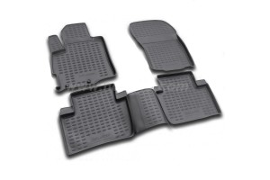 Mitsubishi Outlander Xl 02/2007-02/2010ΠΑΤΑΚΙΑ Μαρκε Λαστιχο Σκαφακια (ΜΑΥΡΟ) - 4 ΤΕΜ.