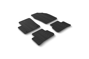 Πατακια Sumisura Λαστιχο Σε Μαυρο Χρωμα Για Toyota C-HR (ΑΥΤΟΜΑΤΟ/ΥΒΡΙΔΙΚΟ)12/2023+ Lampa - 4 ΤΕΜ.​