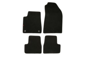 Citroen C3 5D 04/24+ Πατακια Μαρκε Μοκετα Μαυρα 4ΤΕΜ.