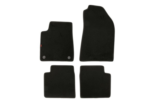 Citroen C3 Aircross 5D (ΒΕΝΖΙΝΗ) 08/24+ Πατακια Μαρκε Μοκετα Μαυρα 4ΤΕΜ.