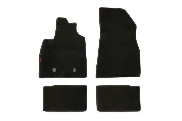 Dacia Duster 5D (Mhev/ΥΒΡΙΔΙΚΟ) 03/24+ Πατακια Μαρκε Μοκετα Μαυρα 4ΤΕΜ. Dacia Duster 5D (Mhev/ΥΒΡΙΔΙΚΟ) 03/24+ Πατακια Μαρκε Μοκετα Μαυρα 4ΤΕΜ.