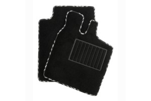 Mercedes Smart 450 1998-2006 Πατακια Μαρκε Μοκετα Burberry Race Axion - 2 ΤΕΜ.