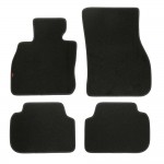 Μαρκε Πατακια Executive Μοκετα Για Mini Clubman 5D (F54) Σε Μαυρο Χρωμα Με Κουμπωματα Lampa - 4 ΤΕΜ.