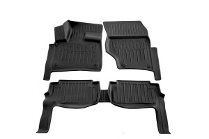 Πατακιa Λαστιχο Σε Σκαφη Me Koymπωματα Για Audi Q7 5D 2005-2015 Race Axion - 5 Τεμ.