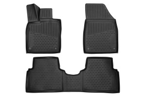 Μαρκε Πατακια Σε Σκαφη Tpe Λαστιχο Για Citroen C4 2020+ Ηλεκτρικο Σε Μαυρο Χρωμα Novline - 4 ΤΕΜ.