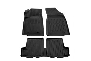 Πατακιa Λαστιχο Σε Σκαφη Me Koymπωματα Για Dacia Sandero 5D 2007-2012 / Sandero Stepway 5D 2008-2012 Race Axion - 5 Τεμ.