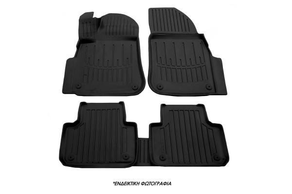 Πατακιa Λαστιχο Σε Σκαφη Me Koymπωματα Για Fiat Panda 5D 2012-2024 Race Axion - 4 Τεμ.